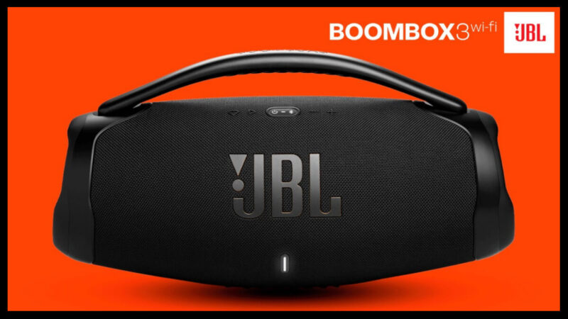 Ofertas do dia: descontos de até 42% na caixa Boombox 3 da JBL