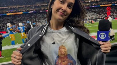 Vereadores em Uberlândia tentam moção contra repórter da Globo por camiseta de Taylor Swift