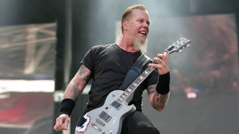 James Hetfield, do Metallica, em 2007 (Foto: Mick Hutson / Redferns via Getty Images)