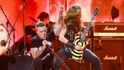 Assista tributo a Ozzy Osbourne liderado por Robbie Williams no BRIT Awards