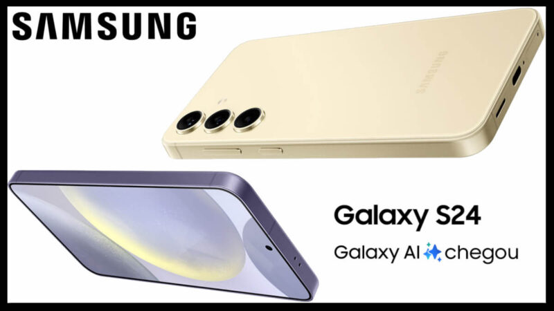 Oferta do dia: Galaxy S24 da Samsung com super desconto de 53%
