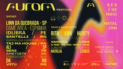 Novo festival de música queer AURORA estreia em Natal