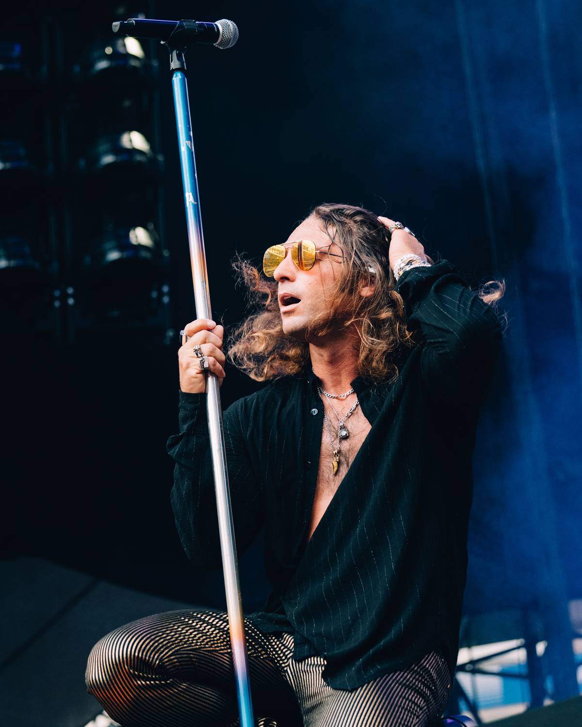 Dirty Honey ao vivo no Monsters of Rock 2026 (Foto: Ellen Artie @ellenartie)