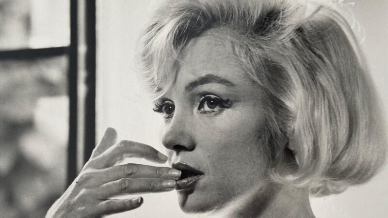 Marilyn Monroe em sua última sessão de fotos (Foto: Divulgação/ Allan Grant)