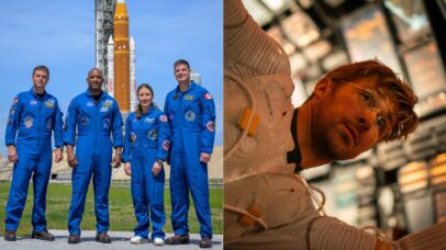 Tripulação da Artemis II se inspirou em filme com Ryan Gosling antes de missão à Lua