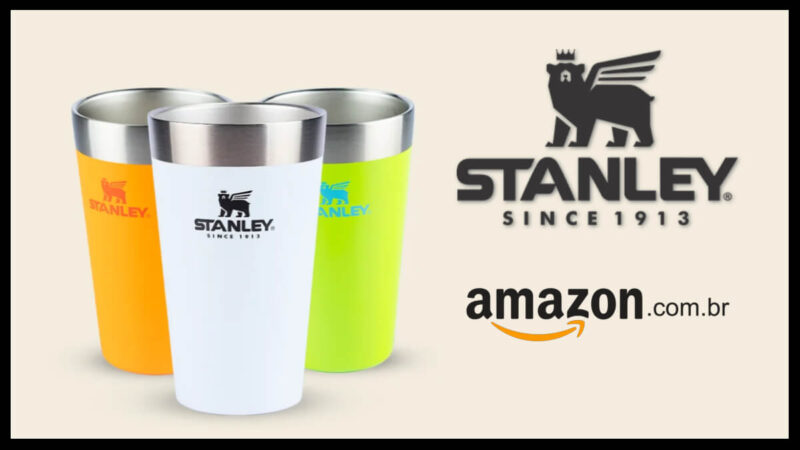 Oferta Relâmpago: copo térmico da Stanley com 51% de desconto