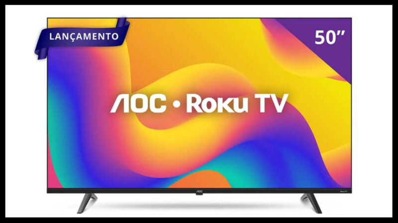 Oferta do dia: smart TV da AOC com super desconto de 55%