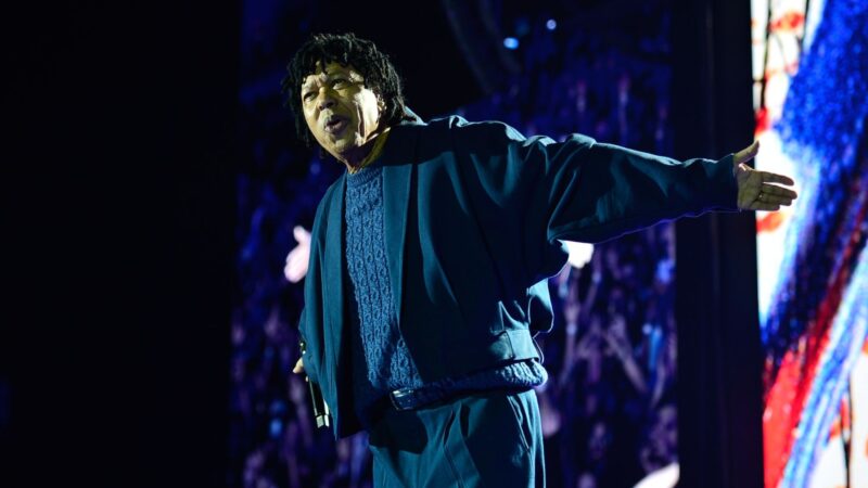 Djavan em show no Allianz Parque, em São Paulo