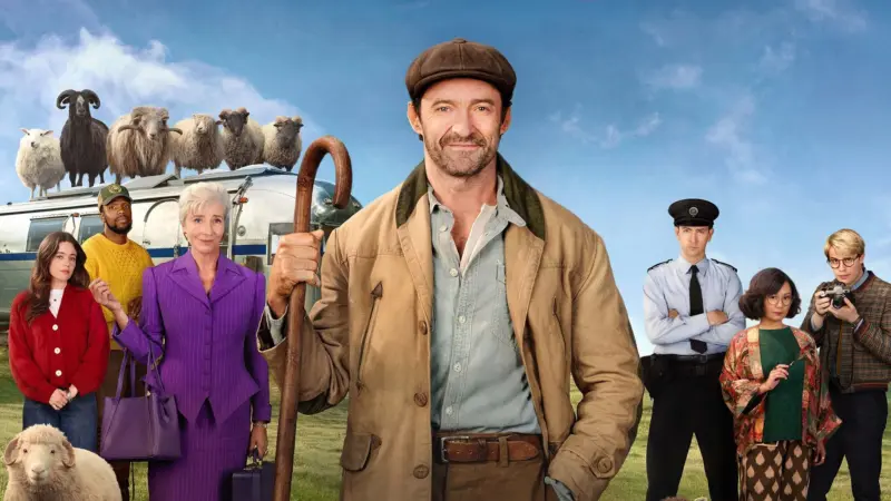 'As Ovelhas Detetives', estrelado por Hugh Jackman e Emma Thompson