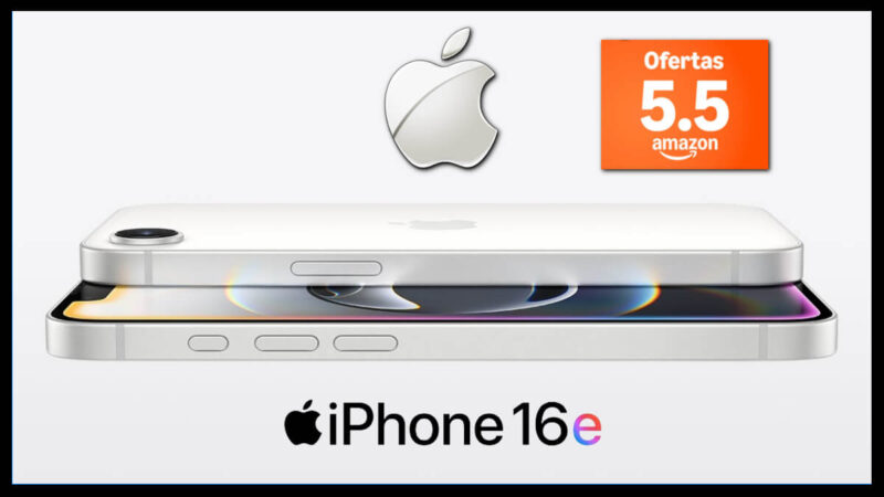 Ofertas 5.5 Amazon: Apple libera desconto de 40% no iPhone 16e