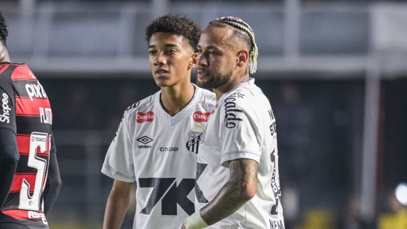 Robinho Jr. e Neymar