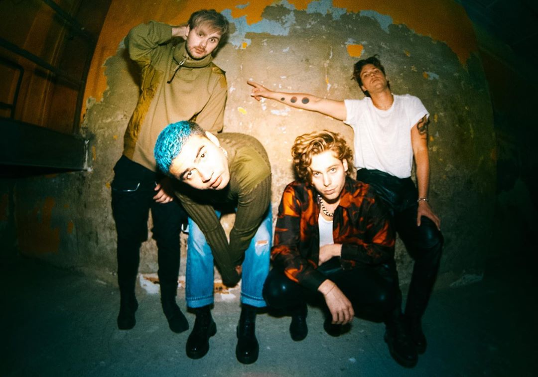 Michael Clifford, Calum Hood, Luke Hemmings e Ashton Irwin, o 5 Seconds of Summer (Foto: Reprodução / Instagram)