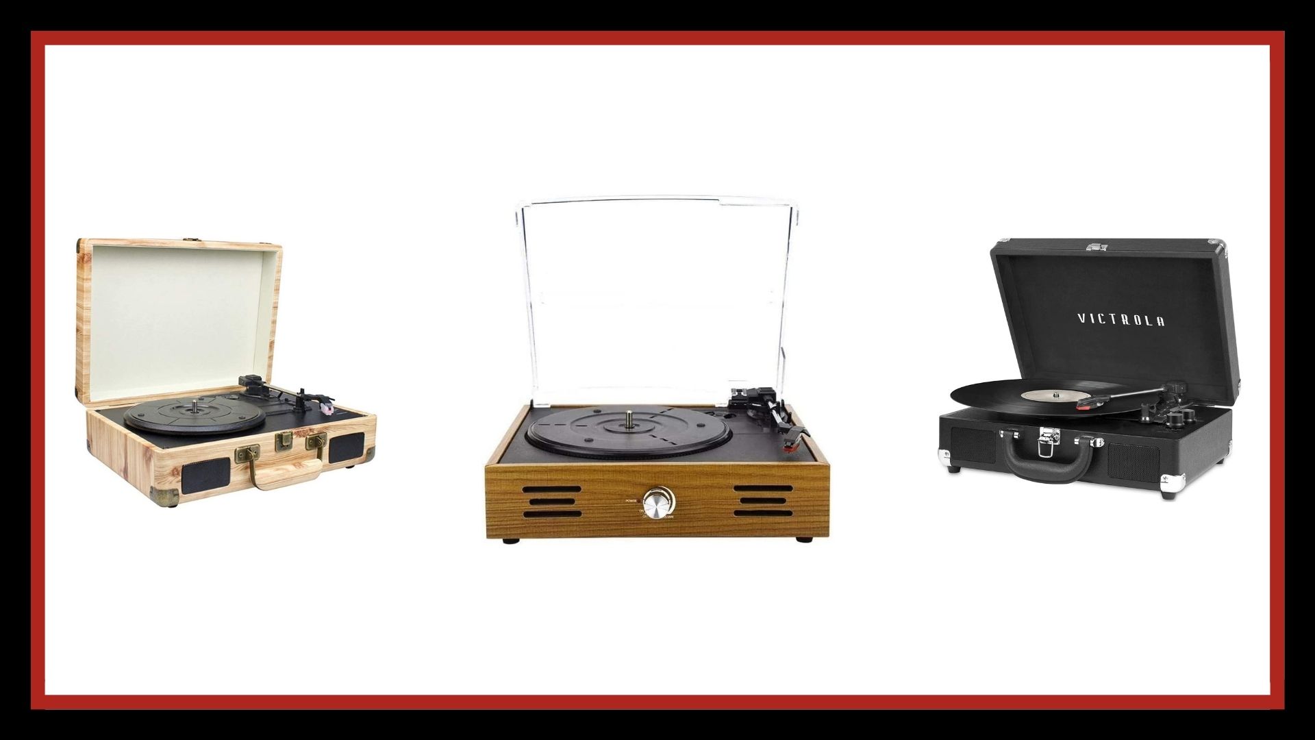 Ouça seus discos com as vitrolas mais fantásticas do mercado. Confira!