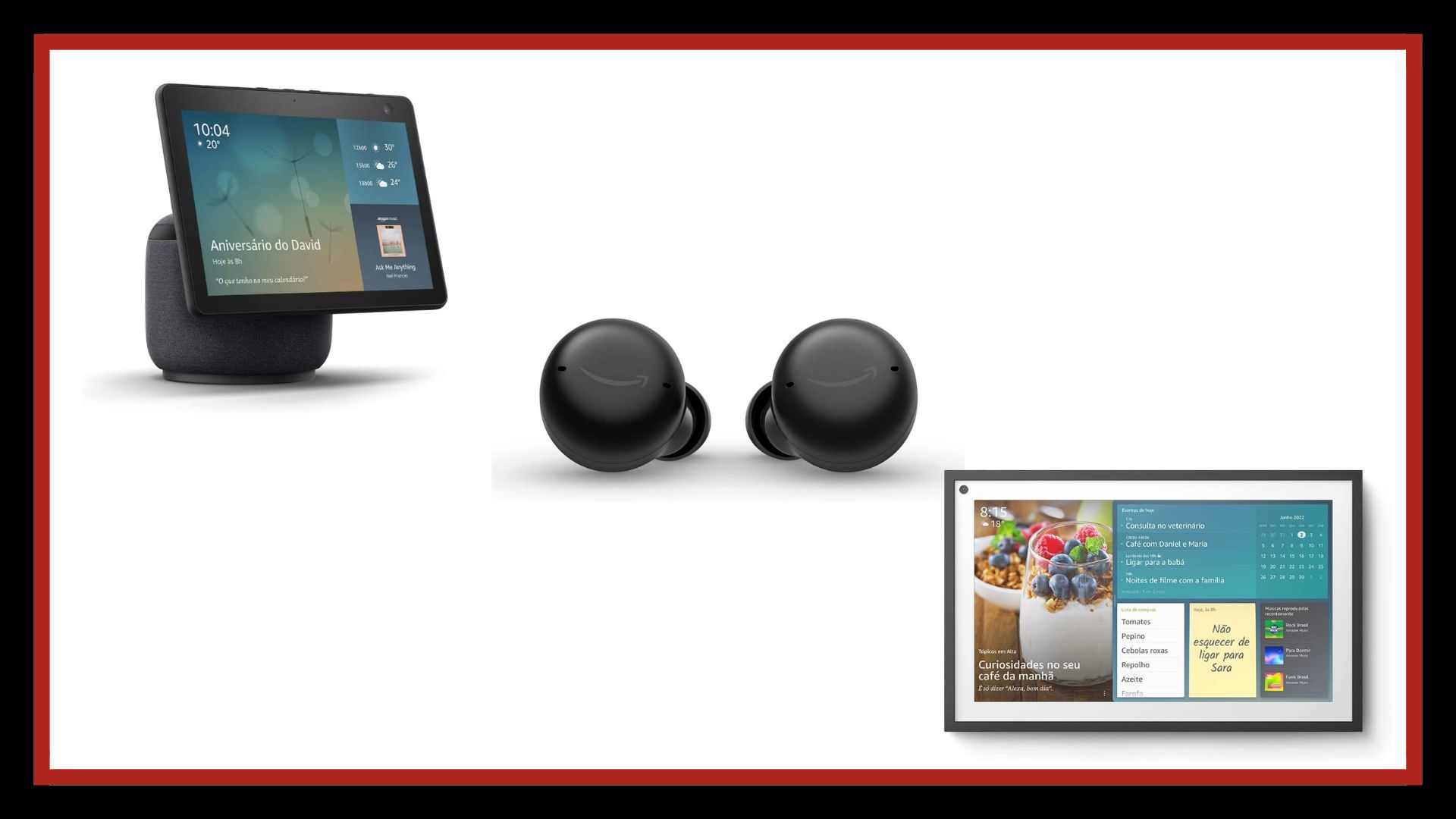 Tenha uma casa inteligente e integrada com os dispositivos exclusivos da Amazon. Confira!