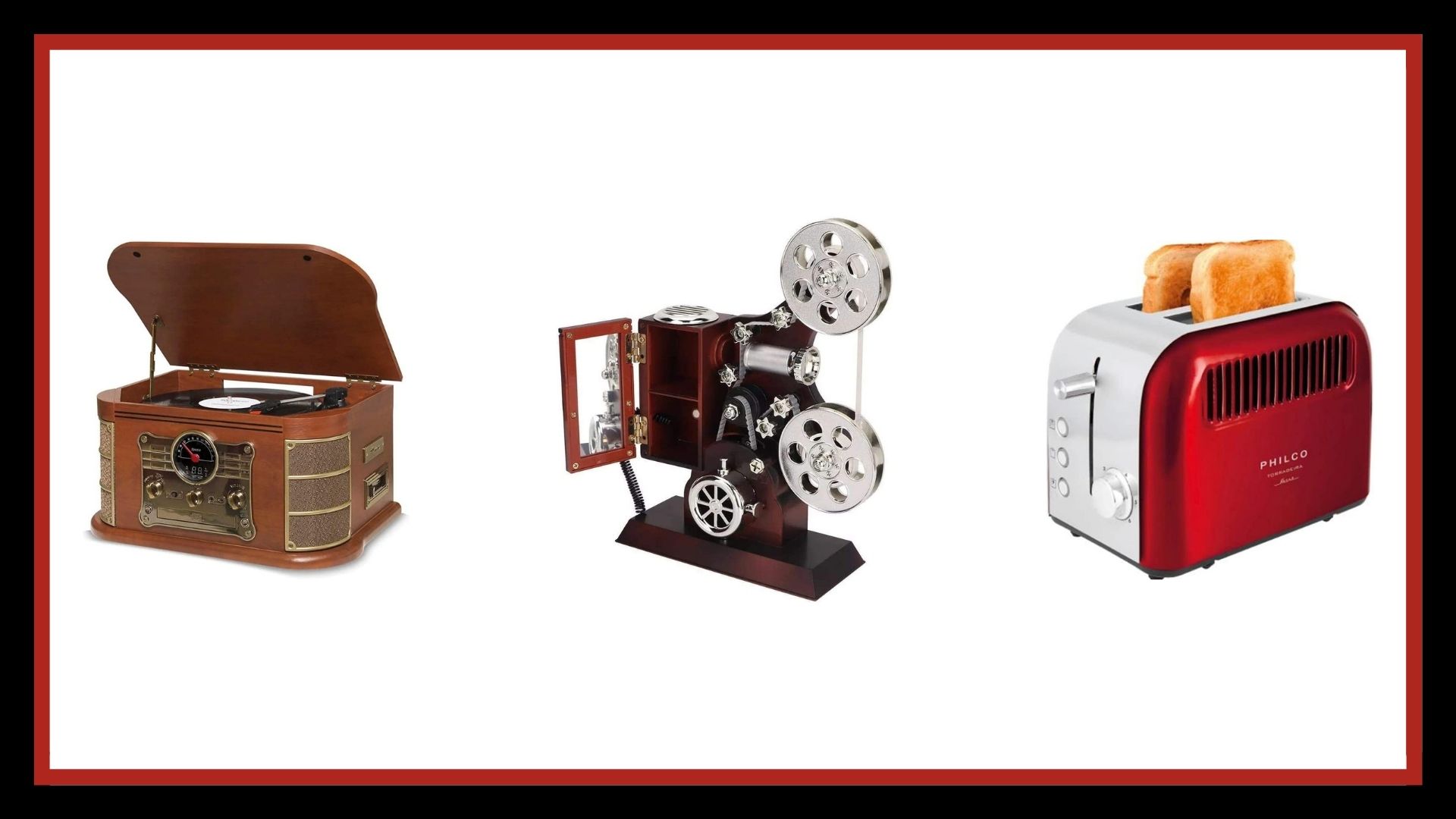 Mude a decoração de seu lar, e surpreenda-se com itens retrôs e tecnológicos para você. Confira!