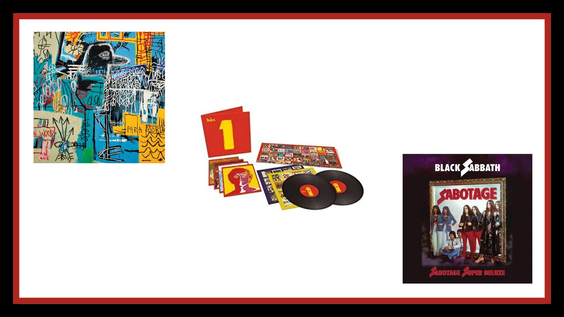 Confira os sucessos do rock em vinil para você adquirir