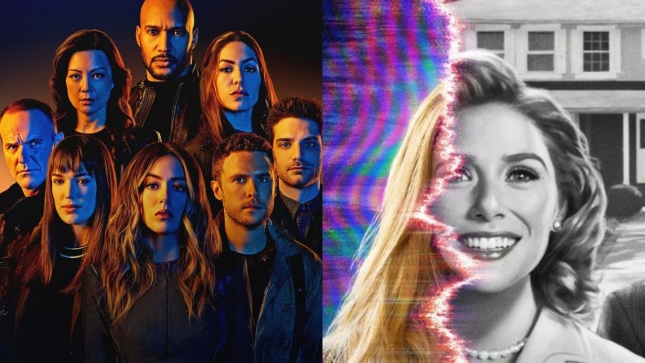 Agentes da S.H.I.E.L.D. (Foto: Divulgação/Marvel) / WandaVision (Foto: Reprodução/Marvel Studios/Disney)