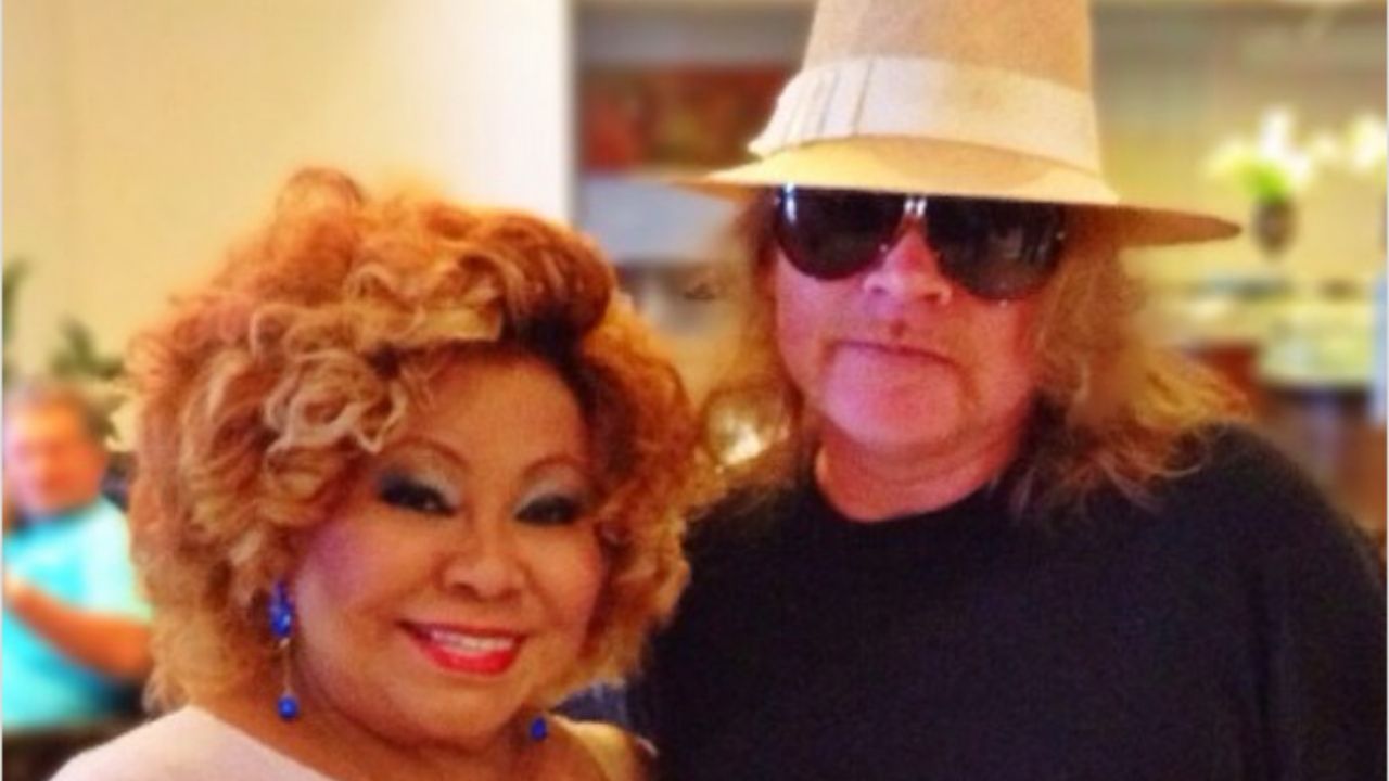 Alcione e Axl Rose (Foto: Reprodução/ Instagram)