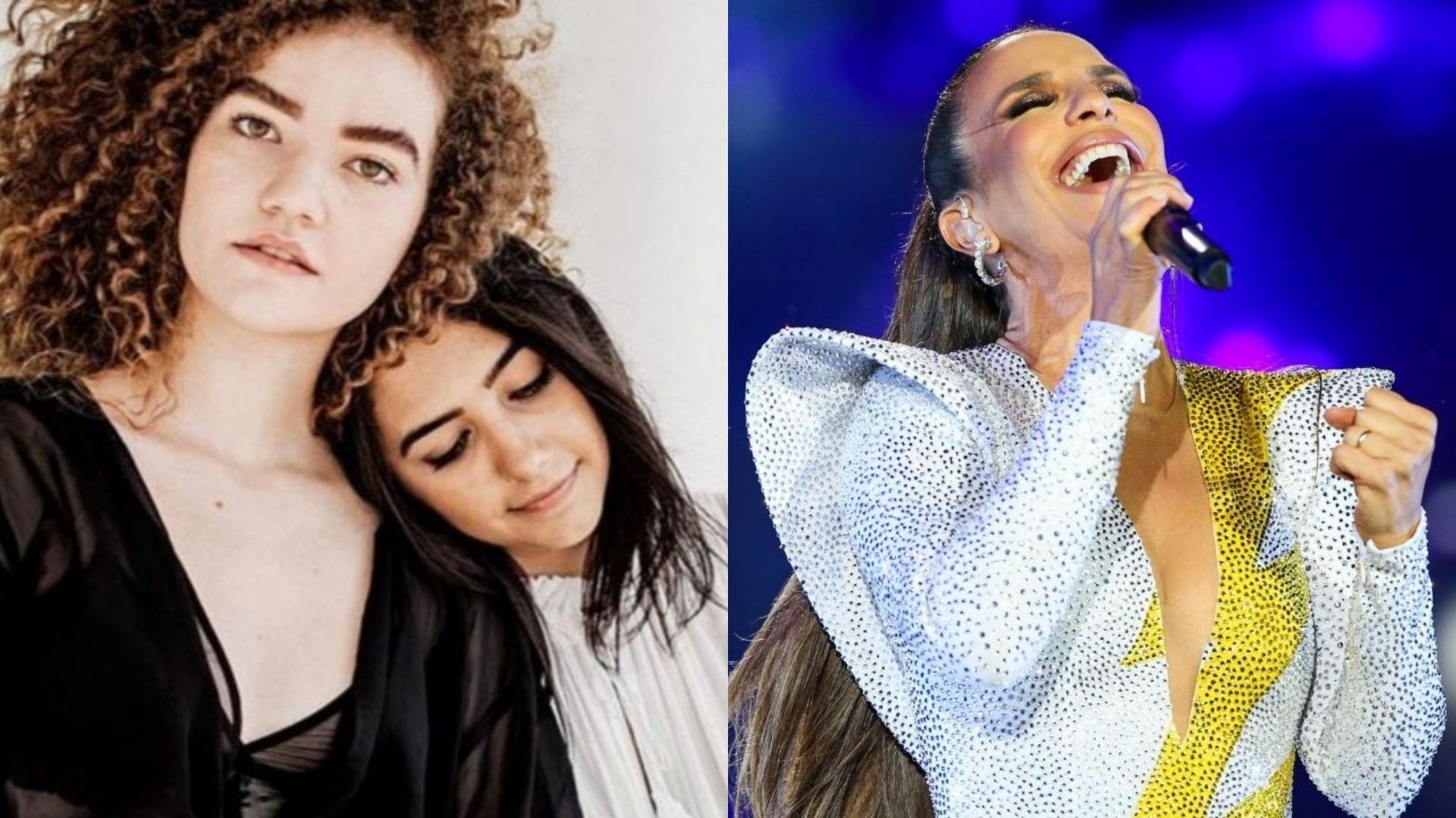 Anavitória (Foto: Breno Galtier) e Ivete Sangalo (Foto: Alexandre Schneider / Getty Images)