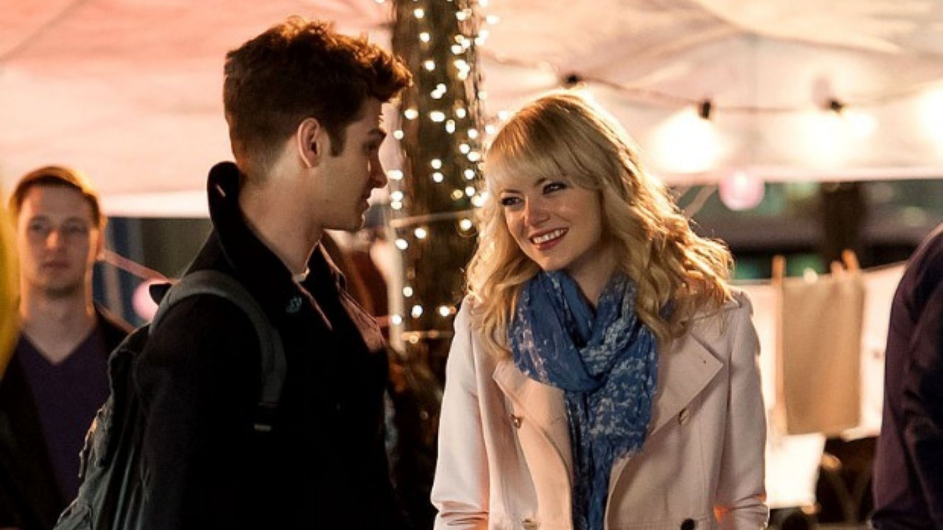 Andrew Garfield e Emma Stone em O Espetacular Homem-Aranha 2 (Foto: Reprodução/IMDb)