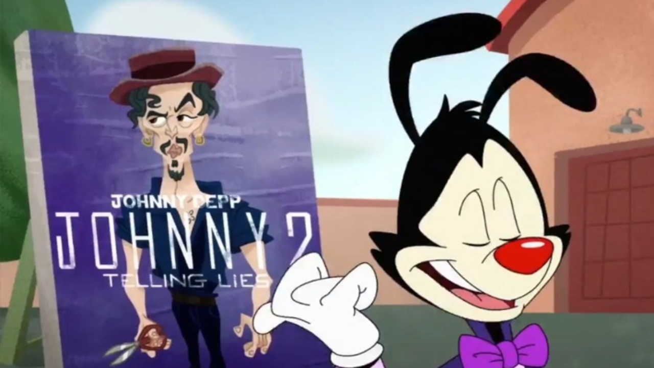 Animaniacs estreia tirando sarro de Johnny Depp - e muita gente quer boicotar a Warner