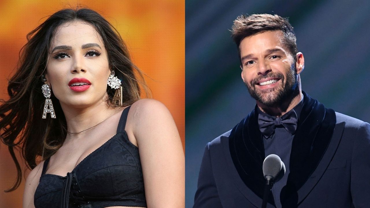 Anitta (Foto: Pedro Fiúza Nur / PhotoSipa USA / AP) e Ricky Martin (Foto: Kevin Winter/Getty Images for LARAS)