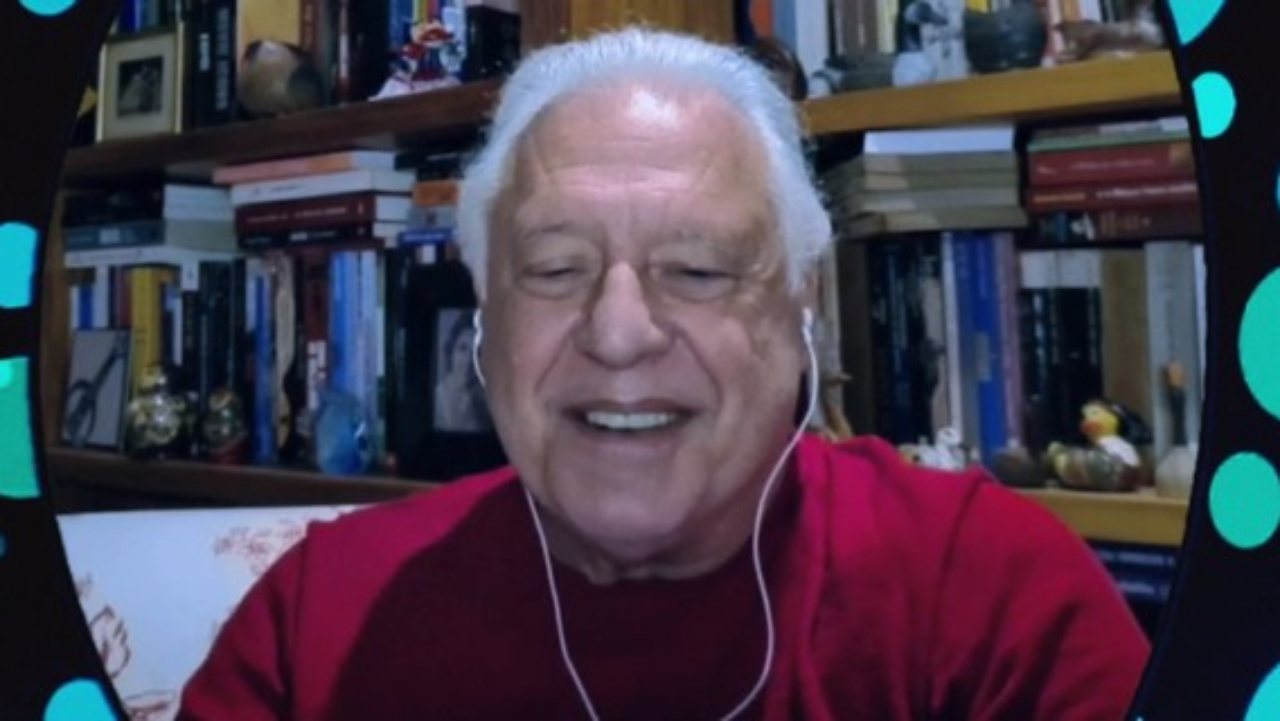 Antonio Fagundes no programa do Porchat (foto: reprodução/ gnt)