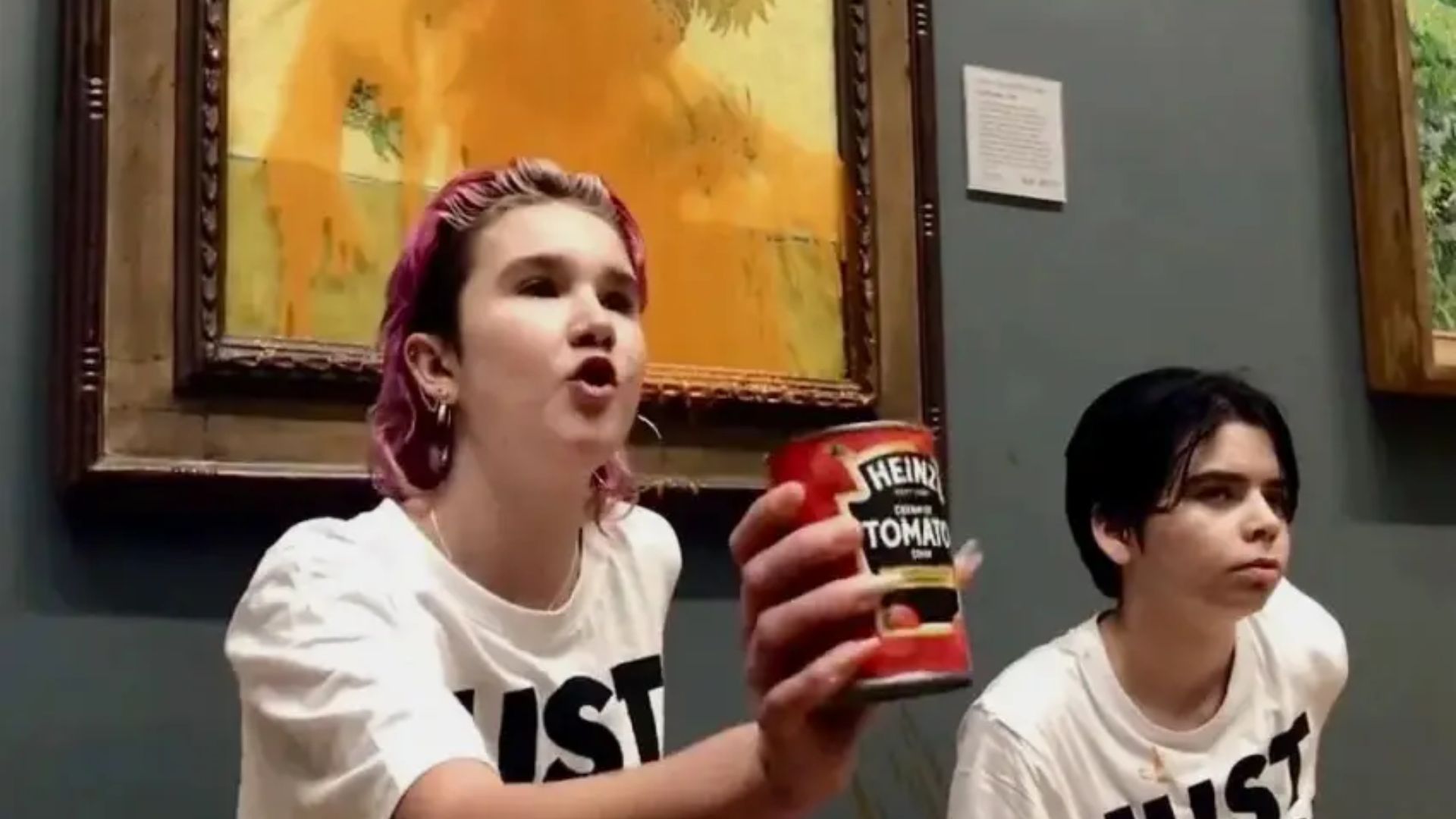 Ativistas Just Stop Oil (Foto: Reprodução / Instagram)