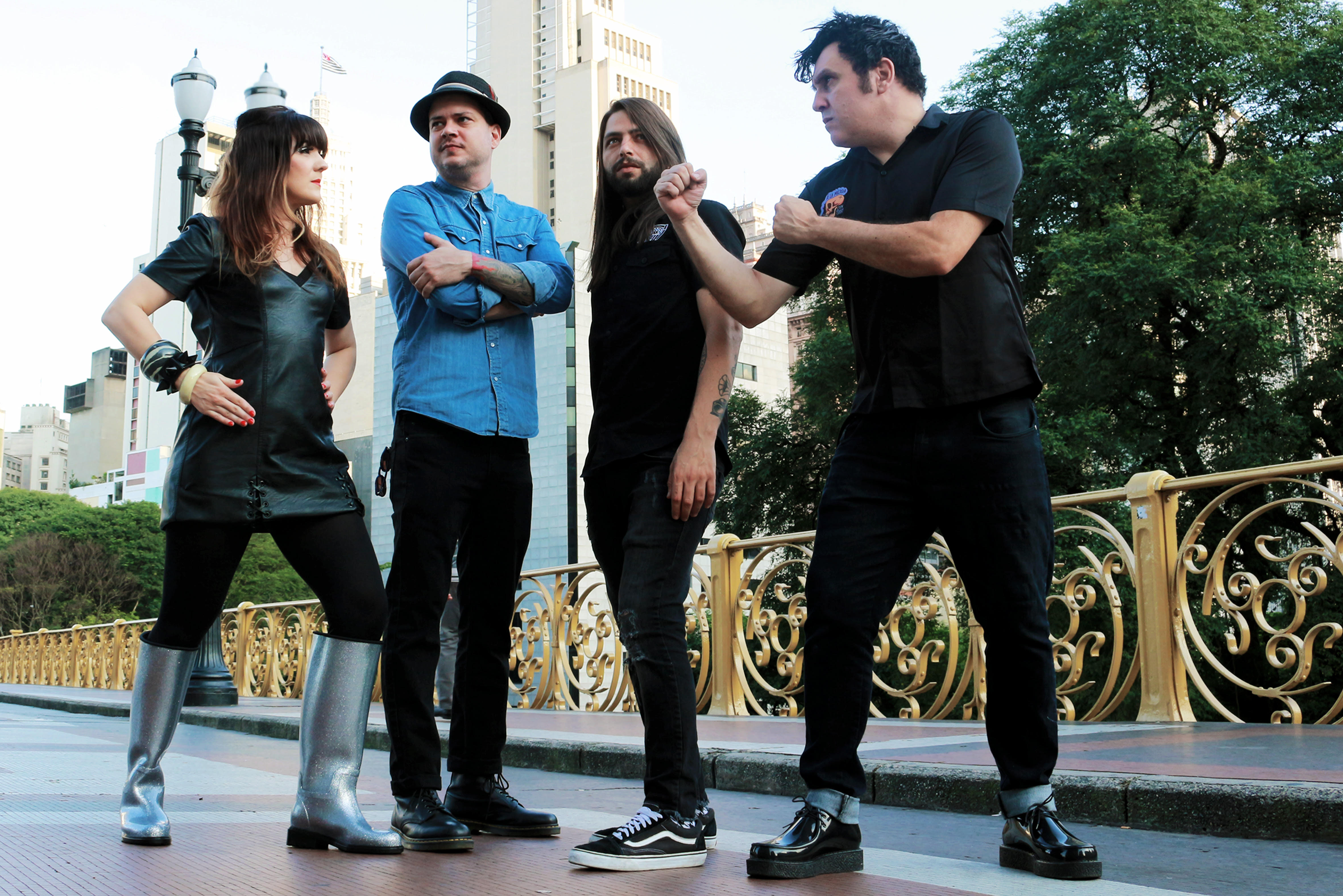 Autoramas, em formação estabelecida em 2016 (Foto: Paulo Aguiar)