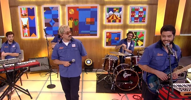 Jovem Dionísio no 'Encontro', da Rede Globo (Divulgação)