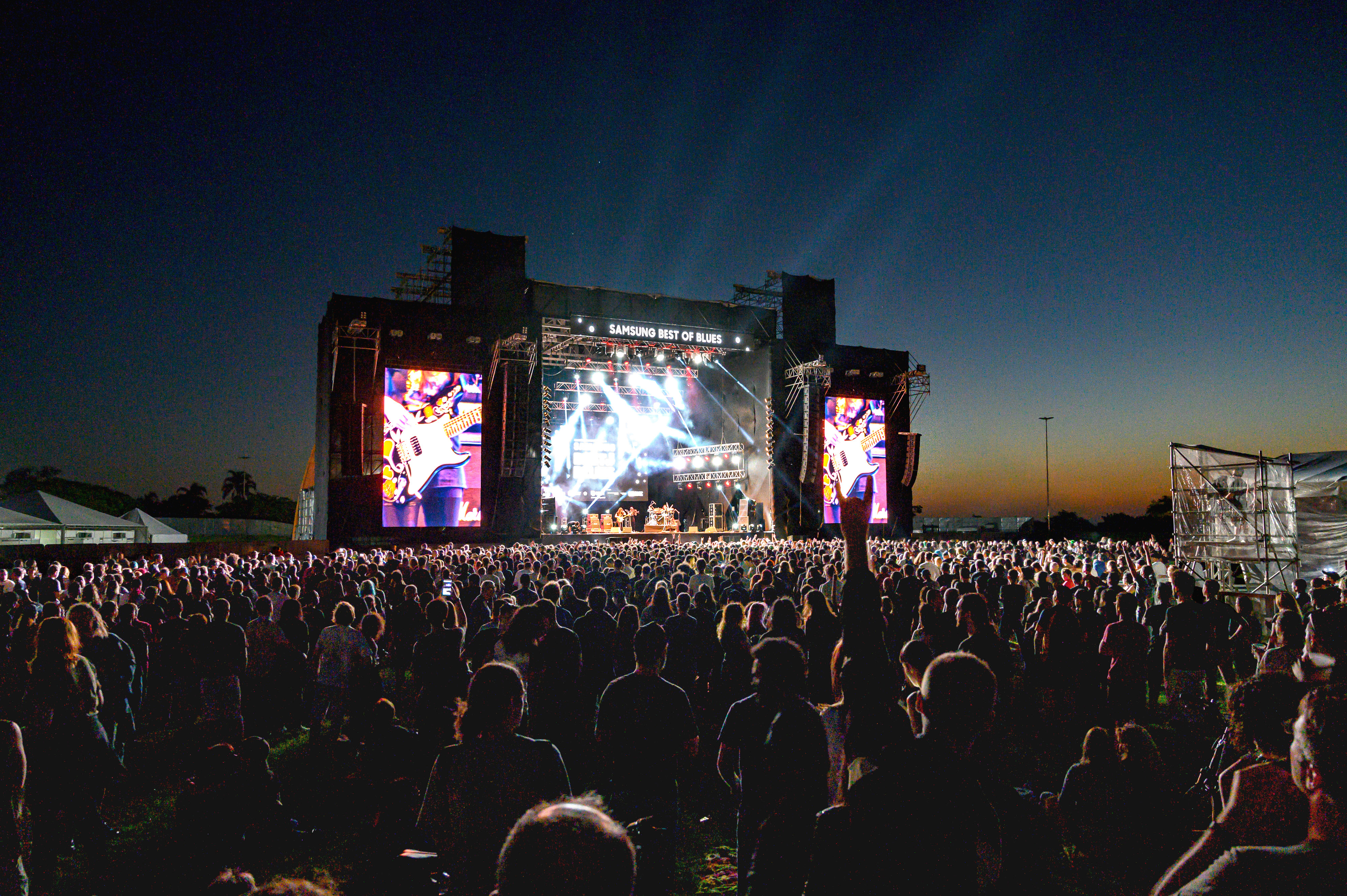 Palco do Samsung Best of Blues & Rock