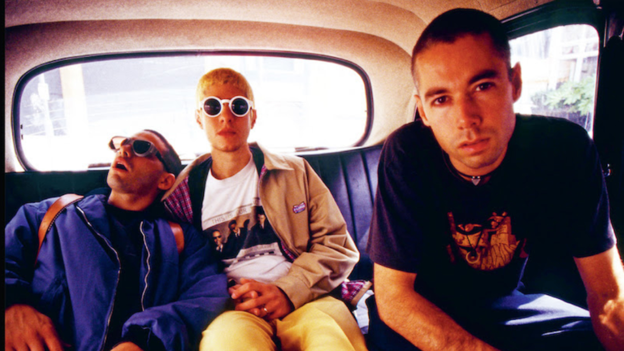 Beastie Boys na capa do disco Beastie Boys Music (Foto: Divulgação)