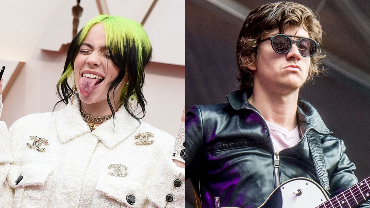 Billie Eilish e Alex Turner (Foto 1: Jordan Strauss / Invision / AP | Foto 2: AP Images)