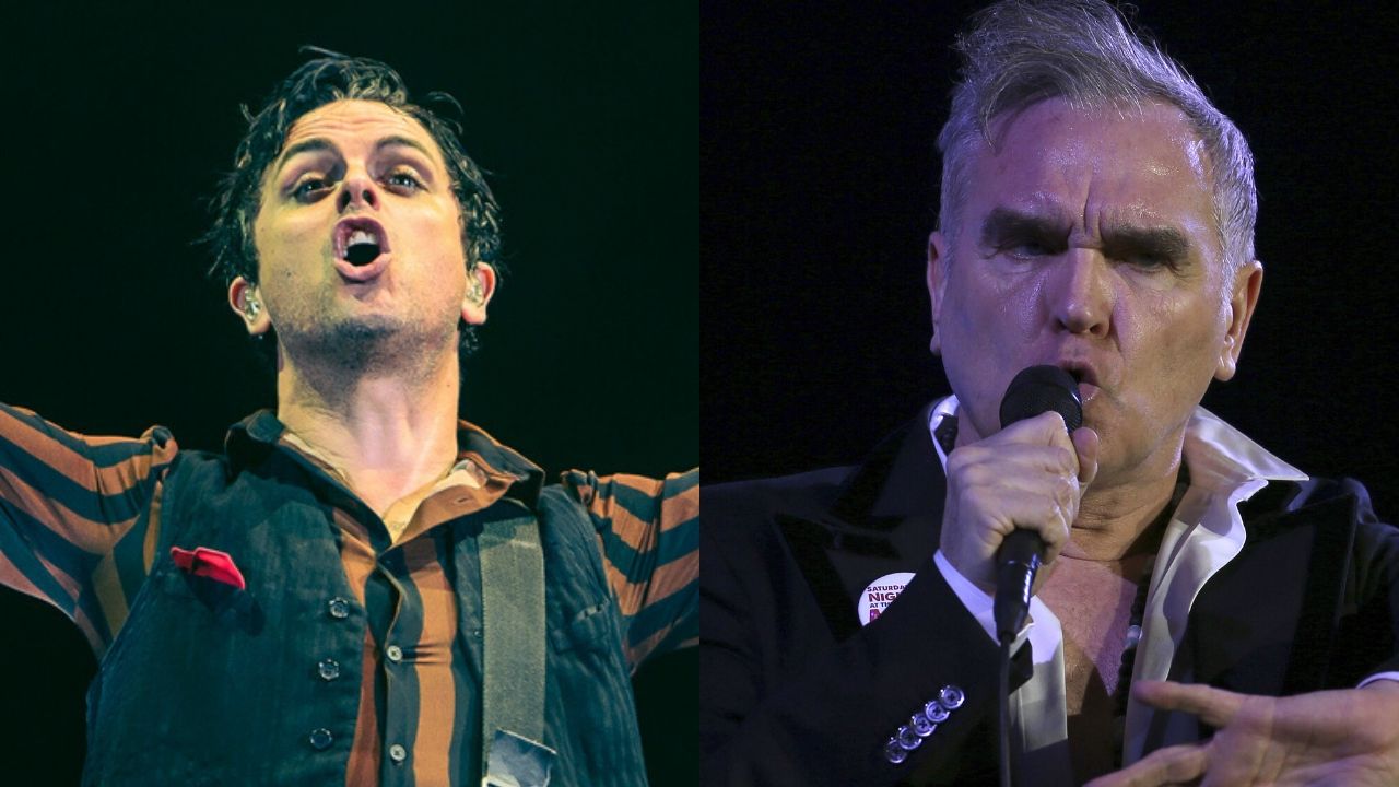 Billie Joe Armstong e Morrissey (Foto 1: Stephan Solon/Divulgação | Foto 2: AP / Marco Ugarte)