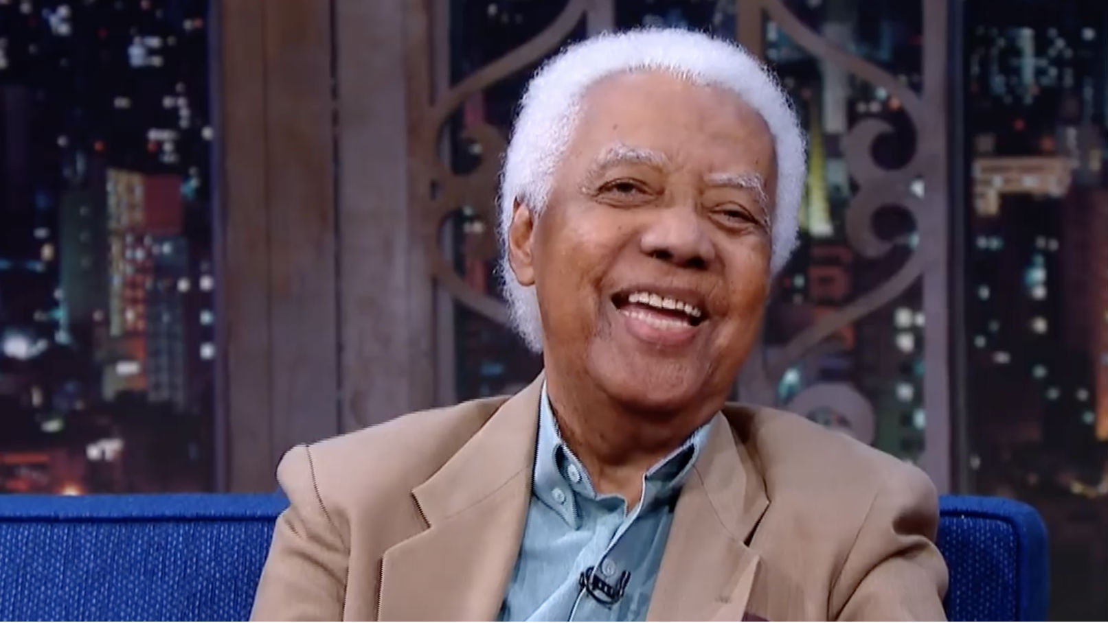 Bira no programa The Noite (Foto:Reprodução)