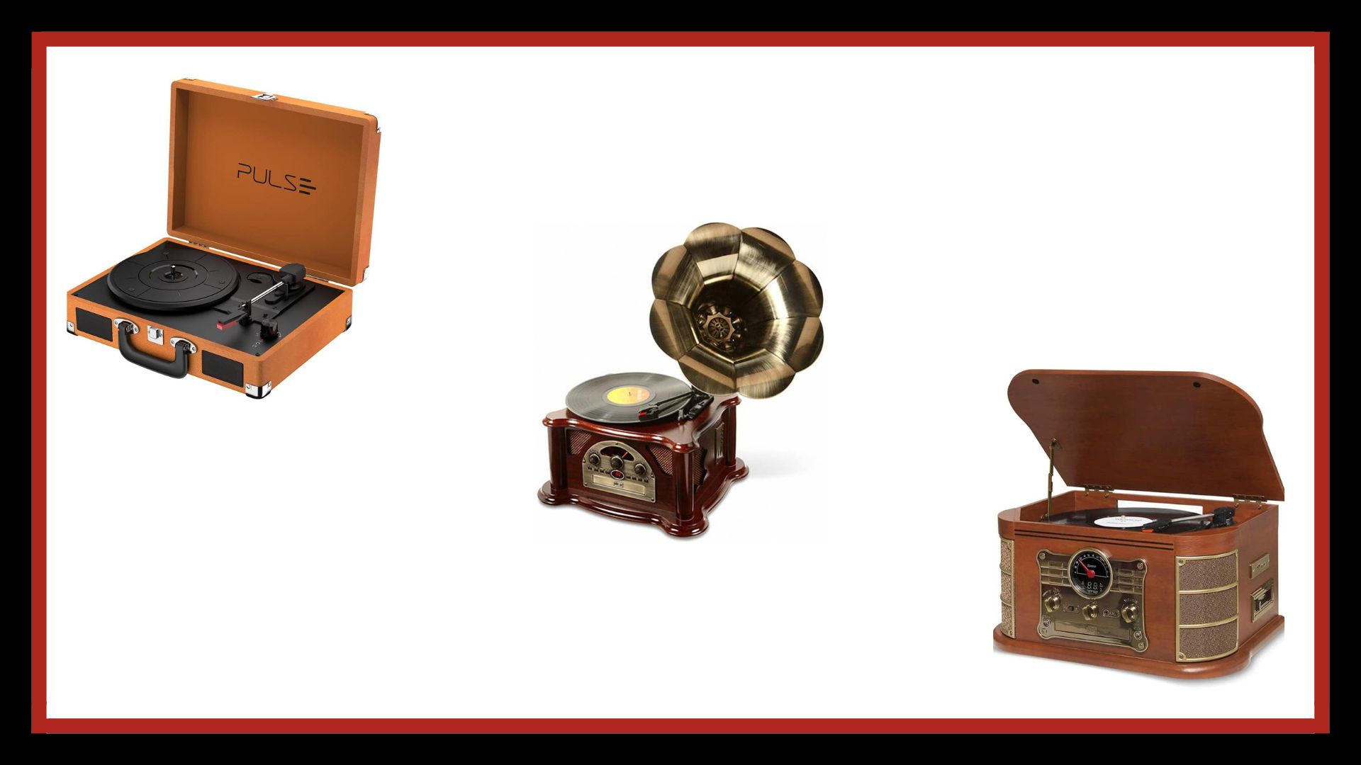 Nós selecionamos alguns dos modelos de vitrola para você curtir seus discos prediletos. Confira!