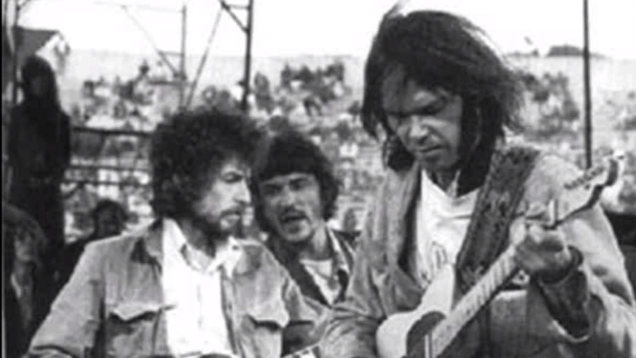 Bob Dylan e Neil Young (Foto: Reprodução)
