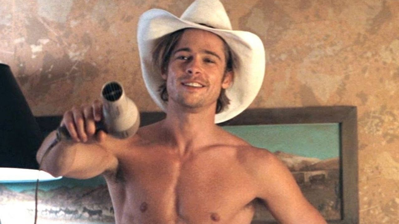 Brad Pitt como J.D. em Thelma & Louise (1991) (Foto: Divulgação)