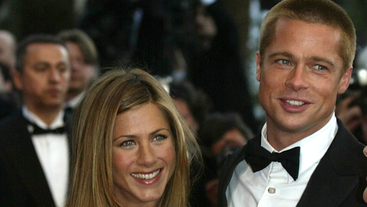 Jennifer Aniston e Brad Pitt (AP Photo/Lionel Cironneau)