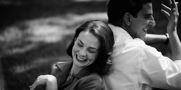 Bradley Cooper e Carey Mulligan no set de Maestro