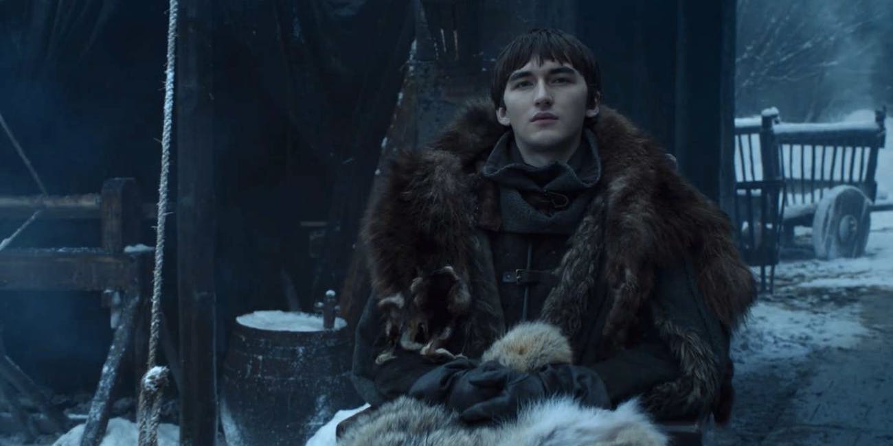 Bran Stark agora é o Corvo de Três Olhos (Foto: Reprodução / HBO)
