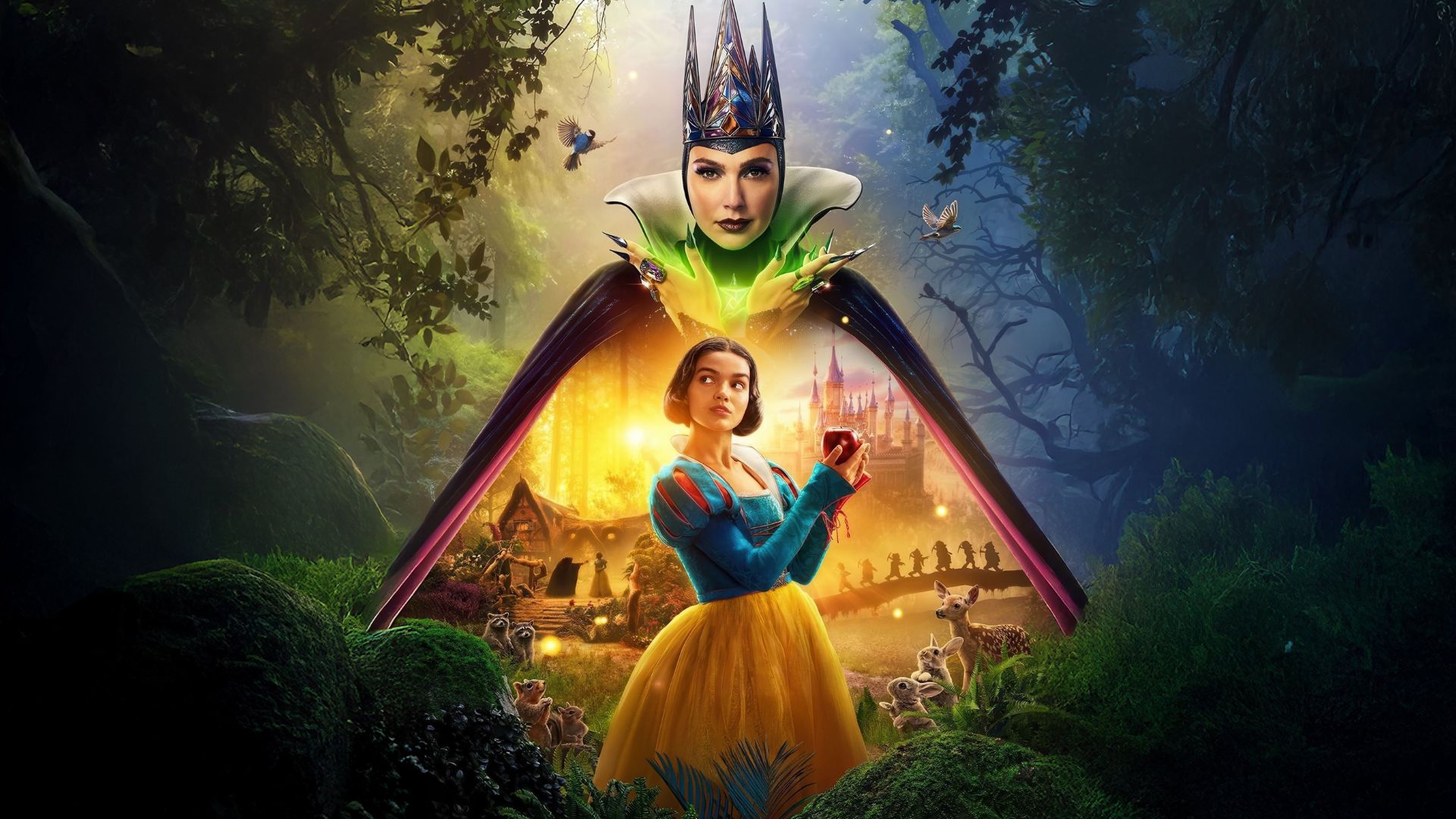 Branca de Neve, com Rachel Zegler e Gal Gadot, estreia nos cinemas brasileiros