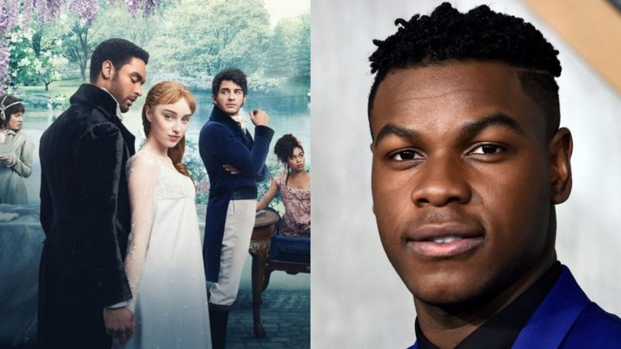 Bridgerton (Foto: Divulgação/Netflix) / John Boyega (Foto: Getty Images/Frazer Harrison)
