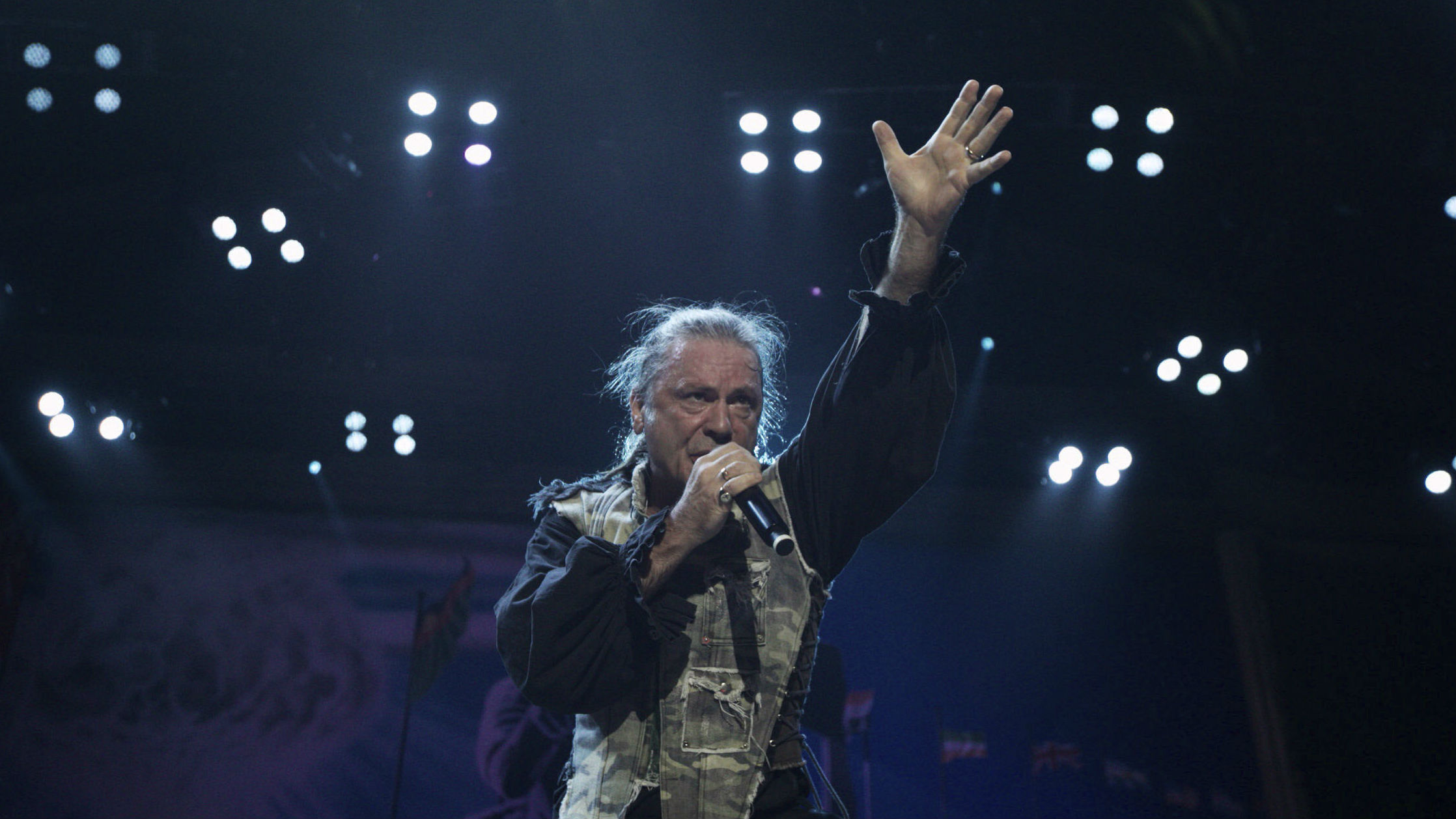Bruce Dickinson (Foto: Agencia EL UNIVERSAL/Germán Espinosa/EELG/ AP)