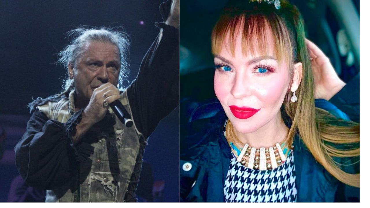 Bruce Dickinson, do Iron Maiden, e Nikki Dickinson