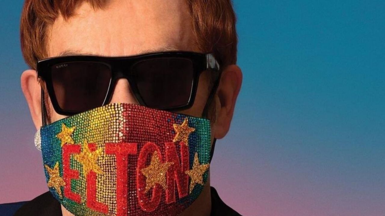 Capa de The Lockdown Sessions, disco de Elton John (Foto: Reprodução / Twitter)