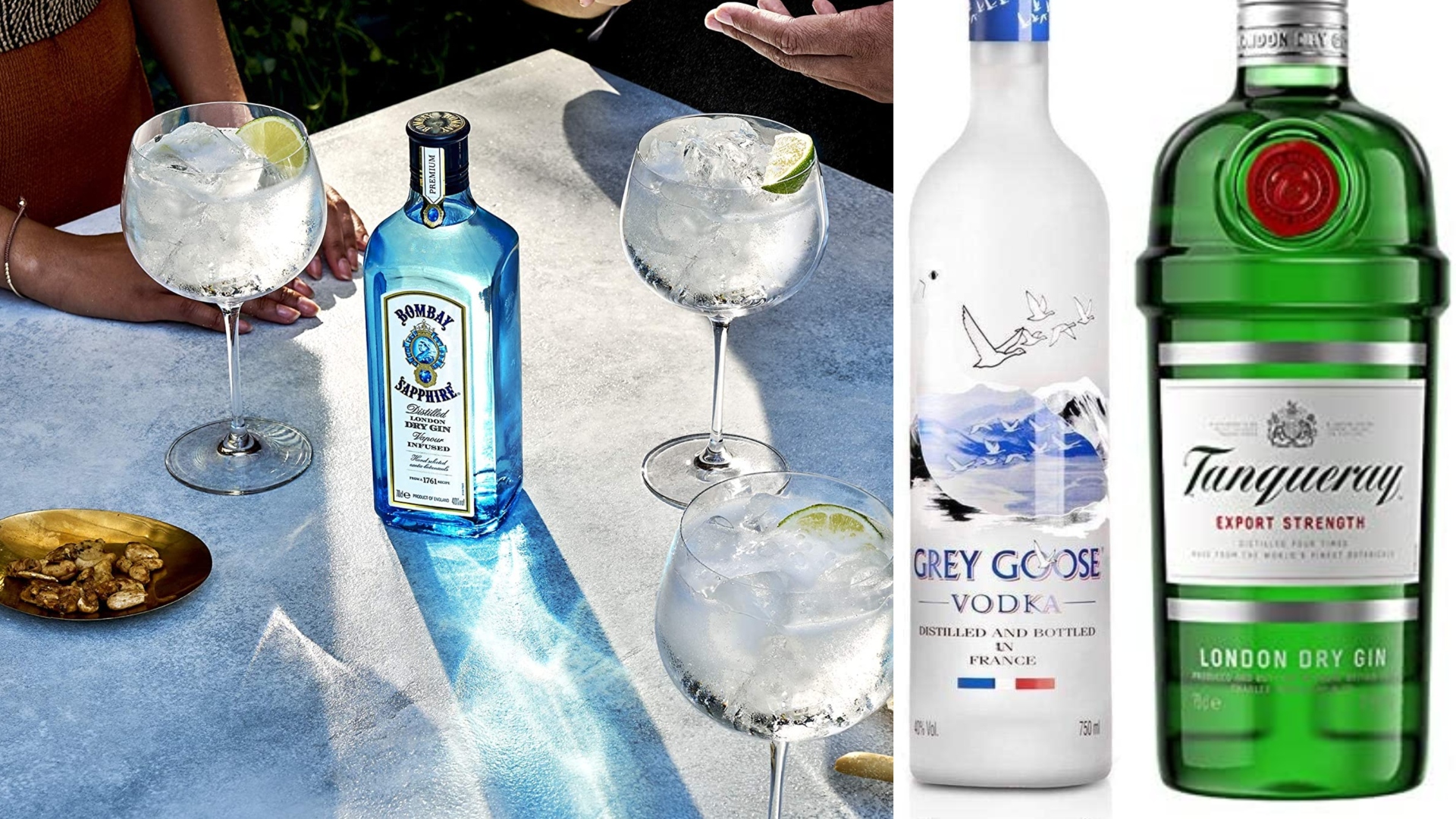 Gin, vinho, tequila e muitas outras bebidas com ótimas ofertas no site da Amazon