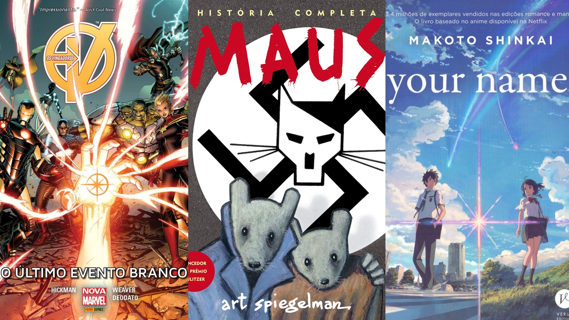 Selecionamos 18 HQs, mangás e graphic novels em oferta para aumentar a sua coleção
