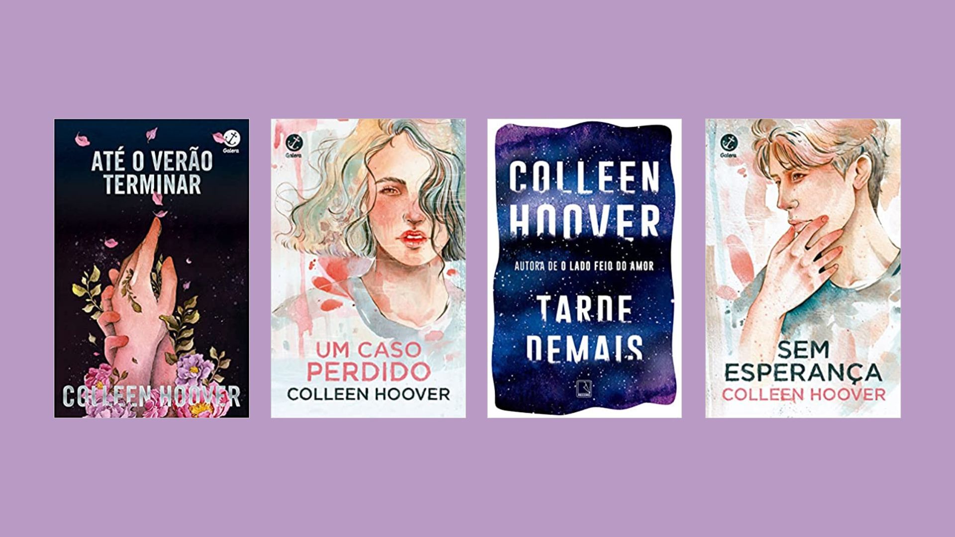 Colleen Hoover: livros e coleções da autora favorita do momento