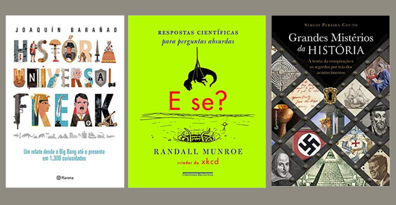 Selecionamos 6 obras que vão garantir boas horas de leitura